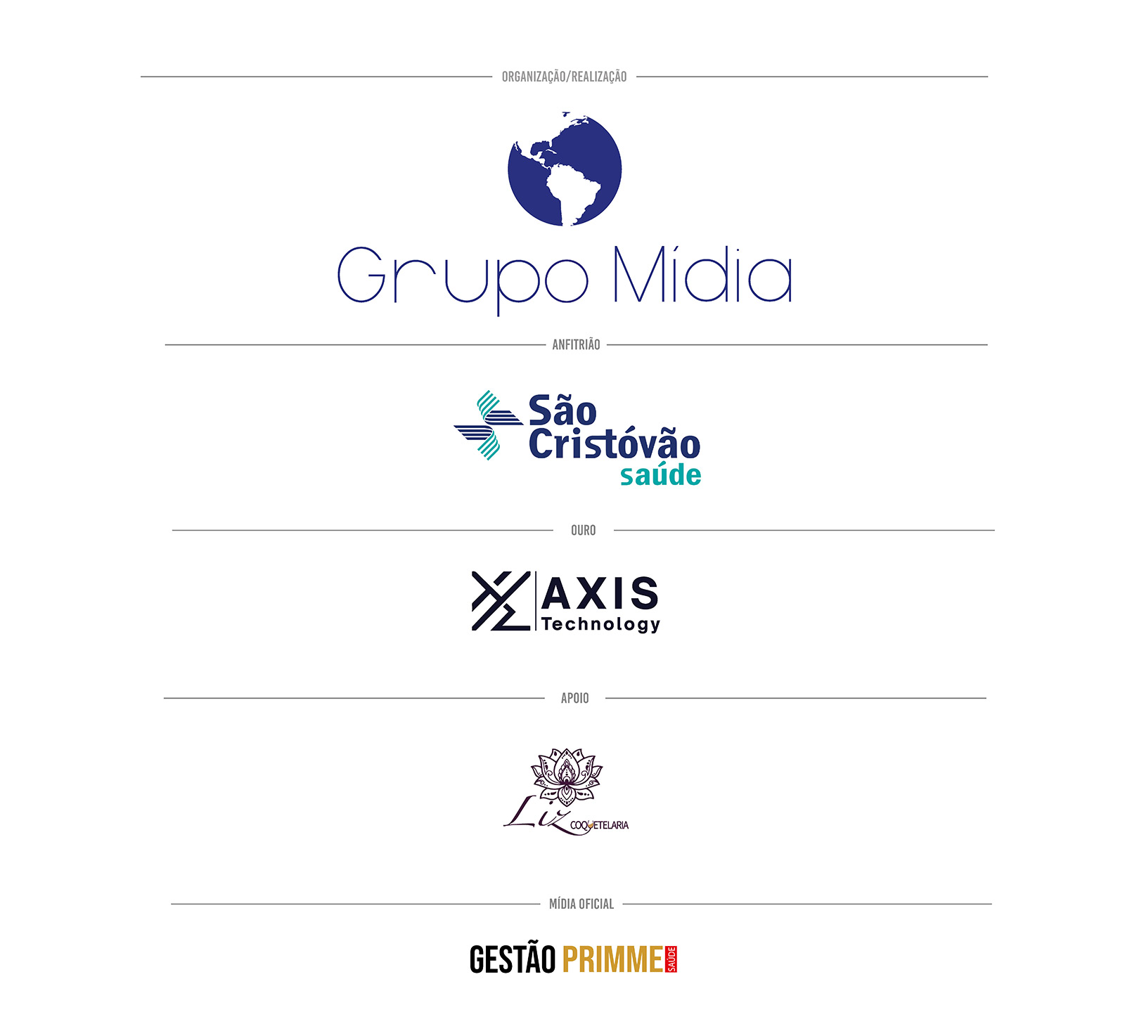Patrocinadores Primme in House 2025